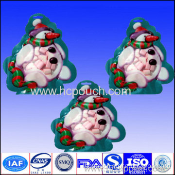 2014 New Design Packaging Plastic Shape Bag For Candy 